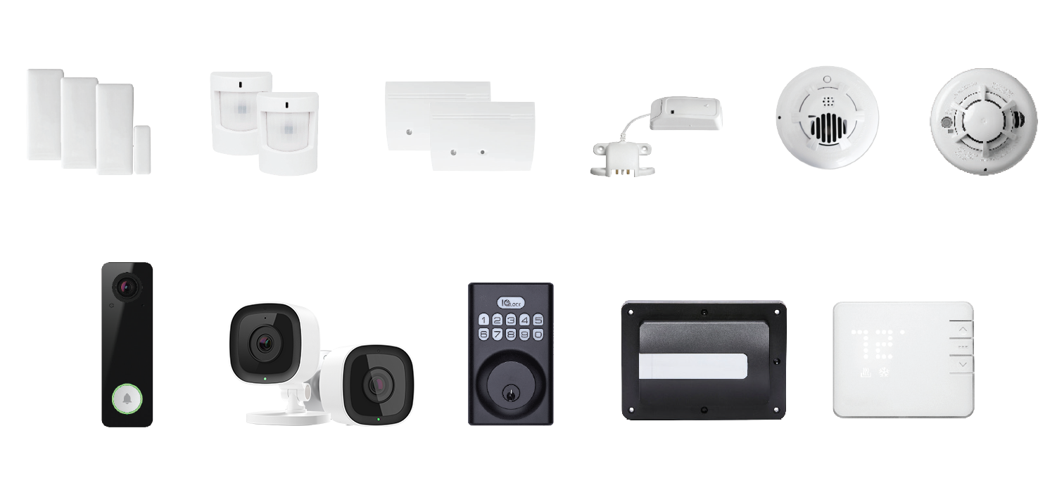 Image of smart security devices