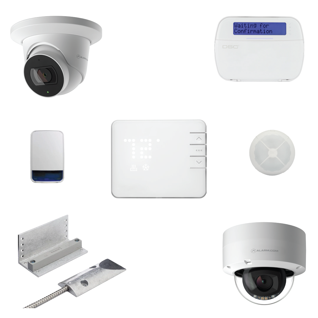 Image of smart security devices