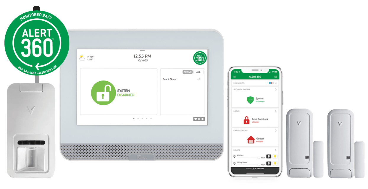 Image of smart security devices