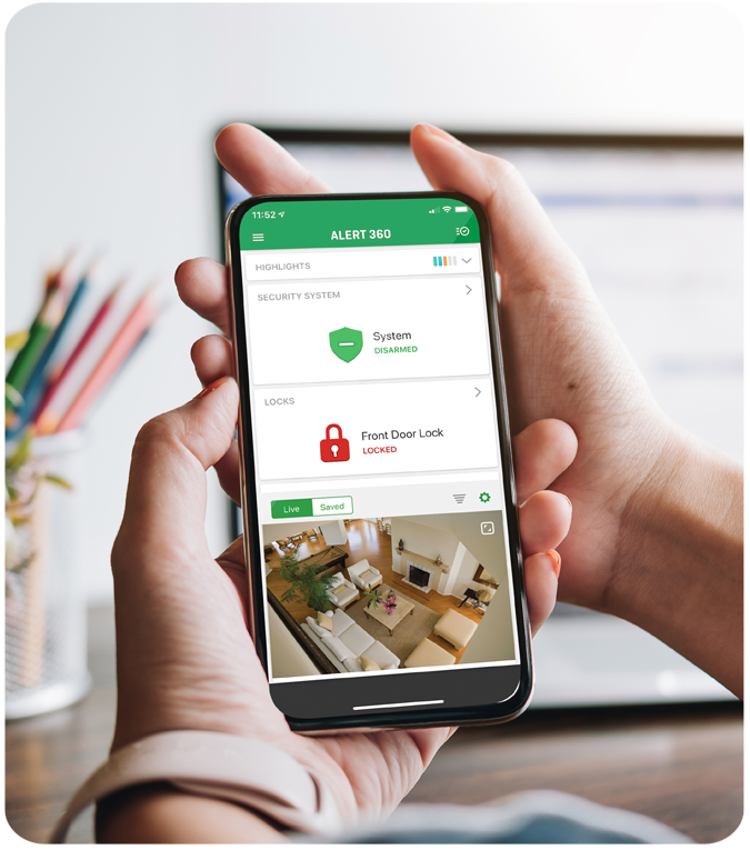 Alert 360 smart lock hardware and keypad