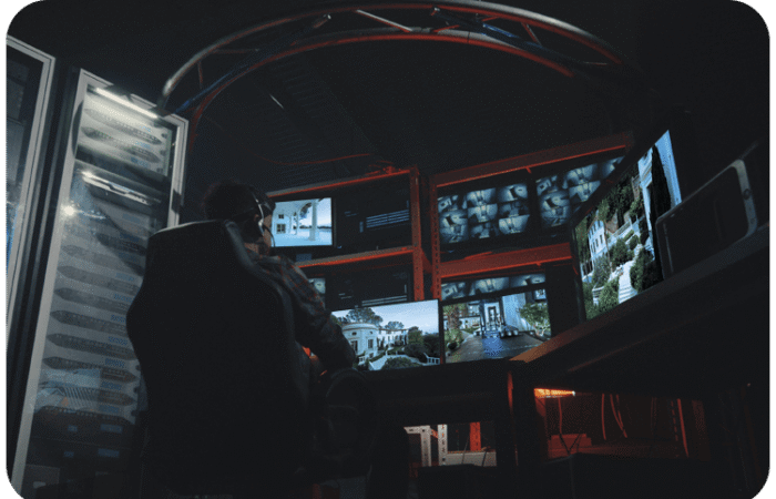 Alert 360 monitoring center control room