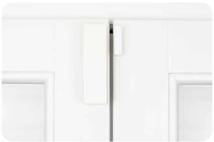Door and window sensor illustration