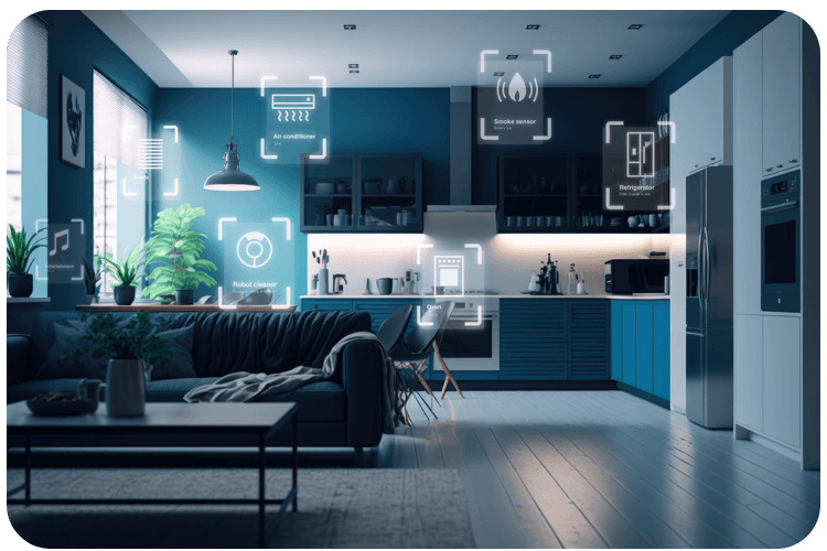Alert 360 smart home management app controls