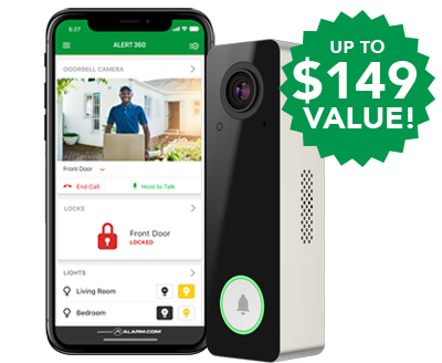 Alert 360 free video doorbell offer