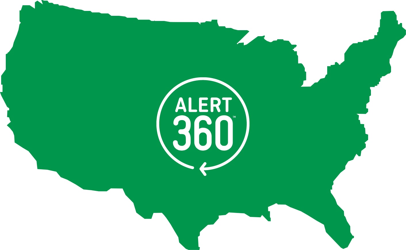 Alert 360 nationwide service map