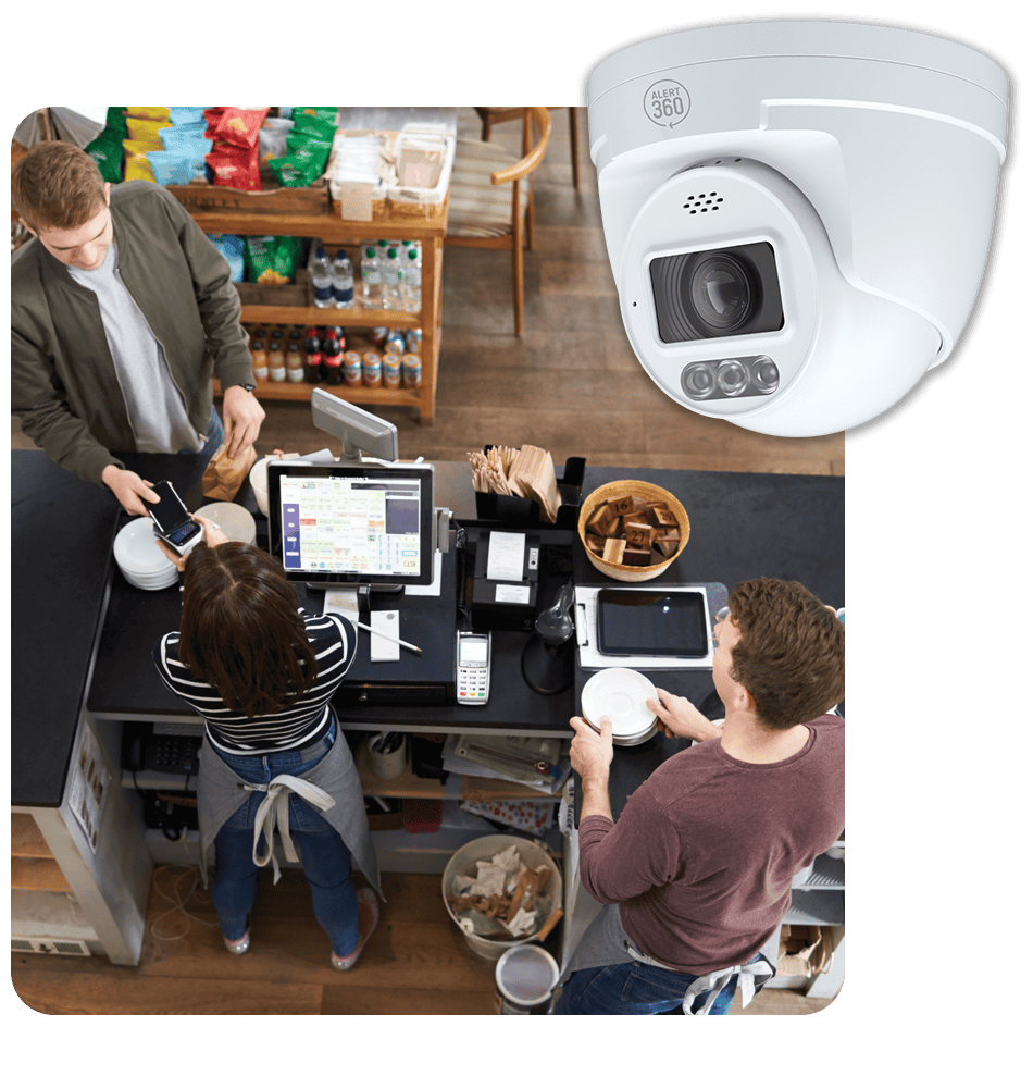 Business CCTV camera coverage