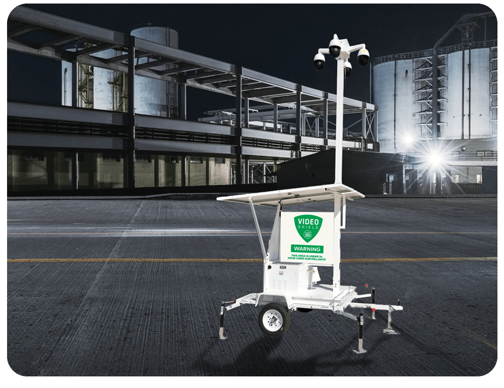 Alert 360 mobile surveillance unit trailer