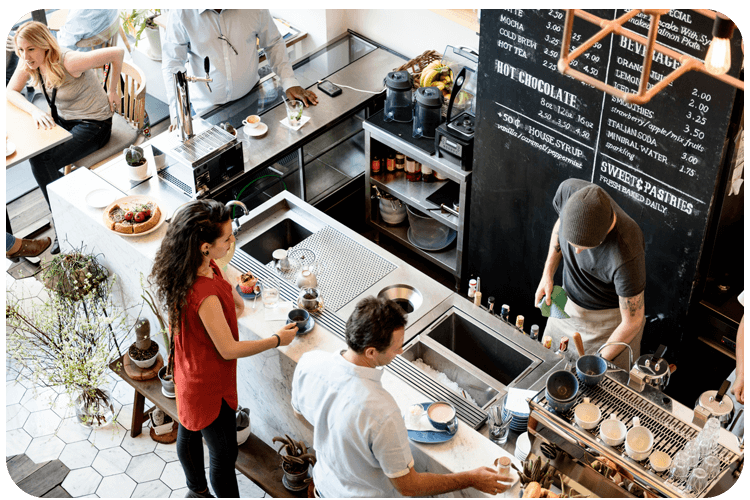 Shared visibility for multi-location business management