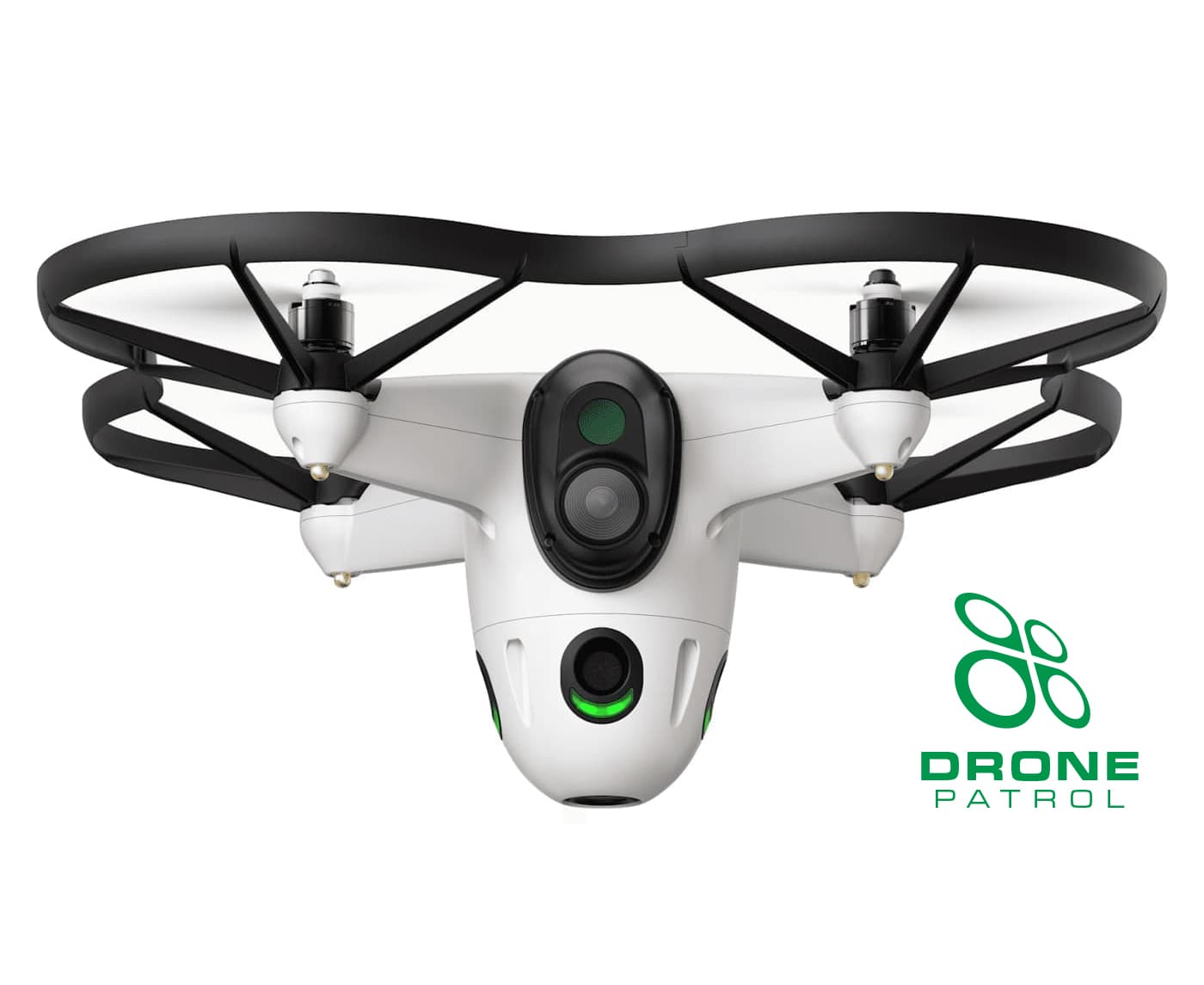 Alert 360 Drone Patrol logo and patrol visual