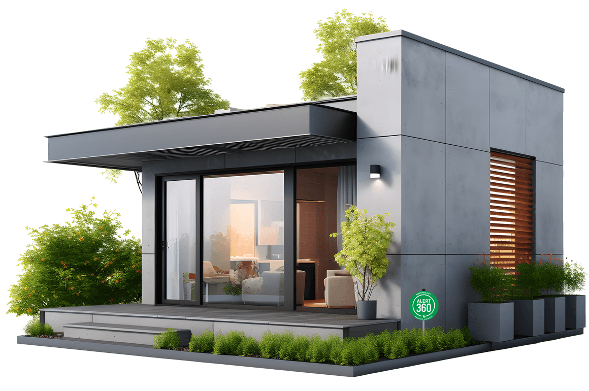 Modern home security system in Phoenix, AZ