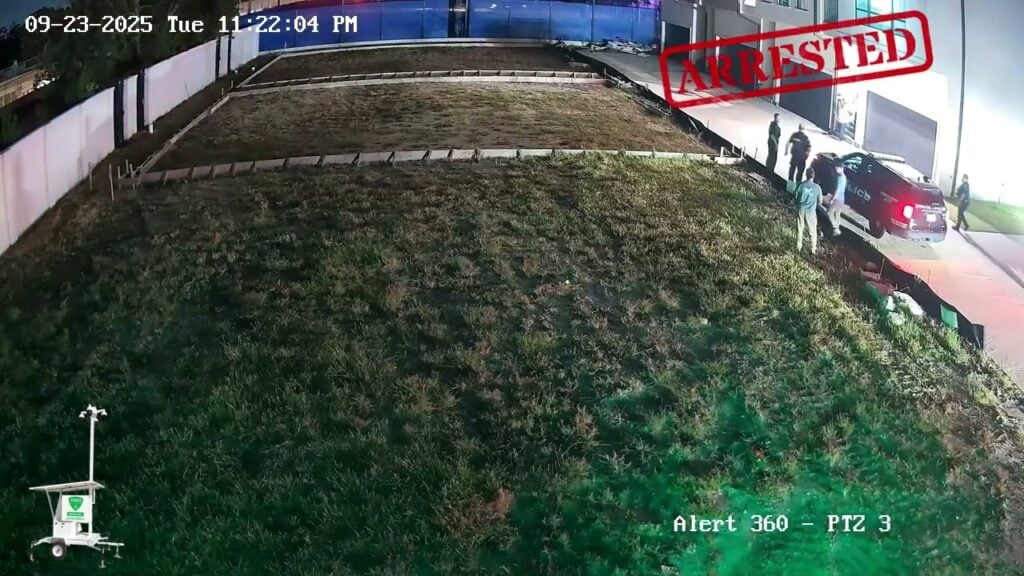 Intruder Caught at New Home Development | Alert 360 Mobile Surveillance