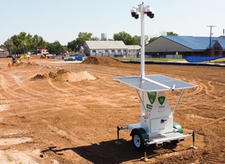 Video Shield mobile surveillance unit